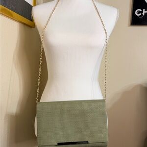 Elegant Olive Green Chain Strap Women's Bag